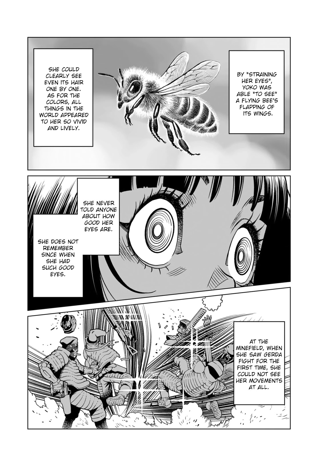 Gunnm Mars Chronicle Chapter 43.2 page 9 - Chapter 43.2: Just Like a Künstler (Second Part)
