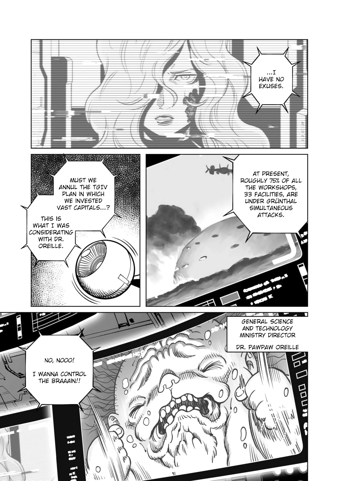 Gunnm Mars Chronicle Chapter 44.1 page 4 - Chapter 44.1: The Way (First Part)