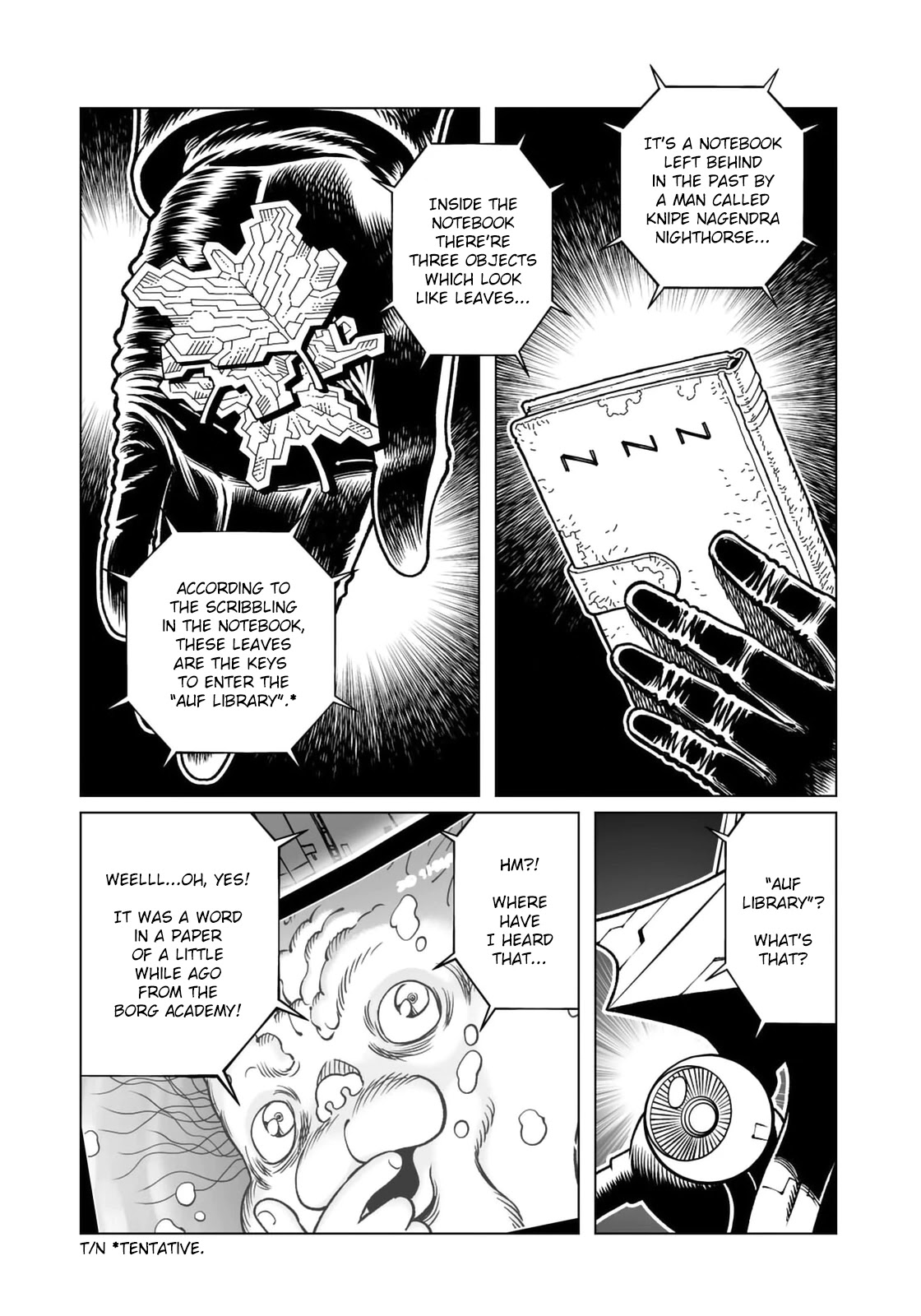 Gunnm Mars Chronicle Chapter 44.1 page 7 - Chapter 44.1: The Way (First Part)