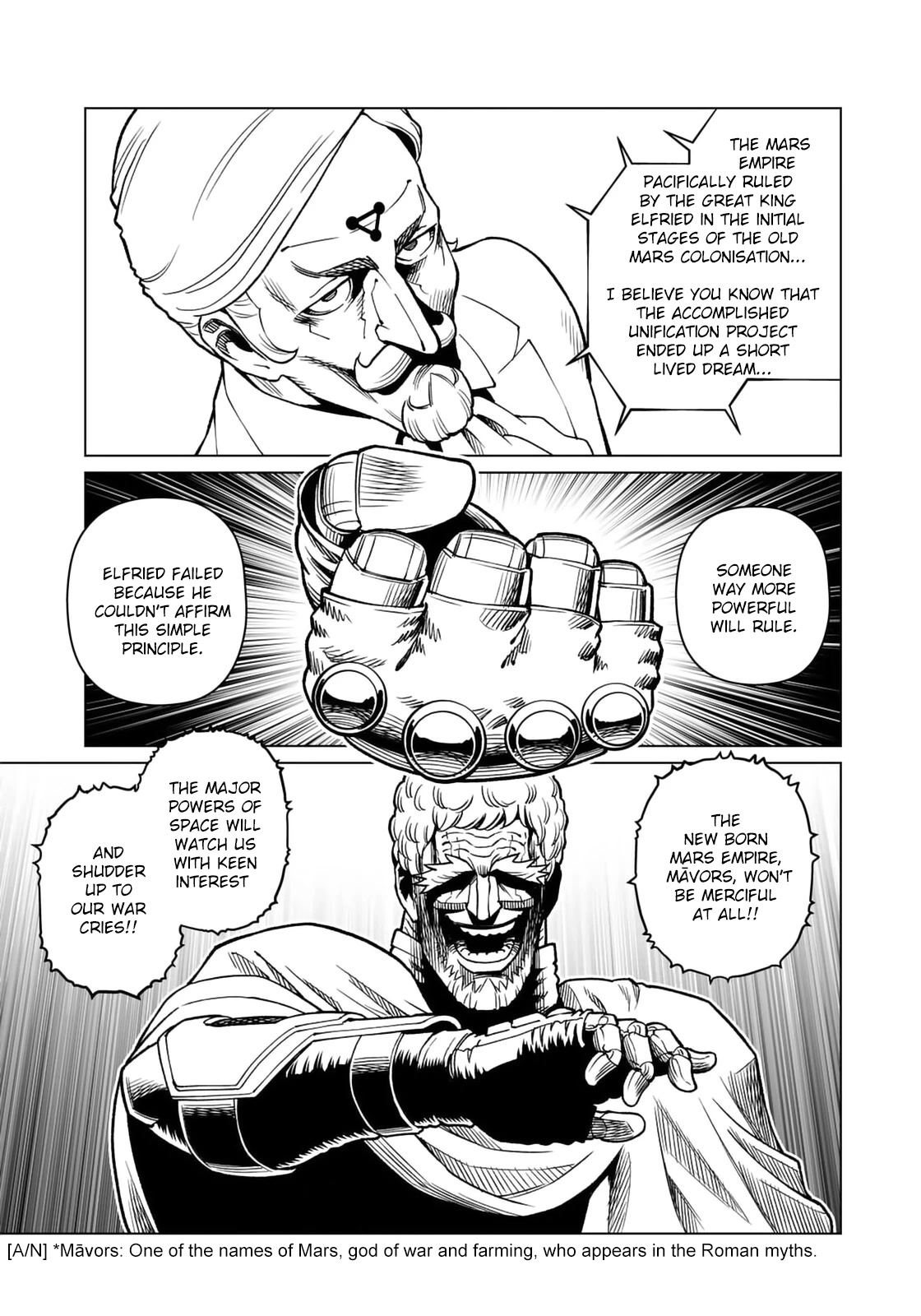Gunnm Mars Chronicle Chapter 44.2 page 14 - Chapter 44.2: The Way (Second Part)