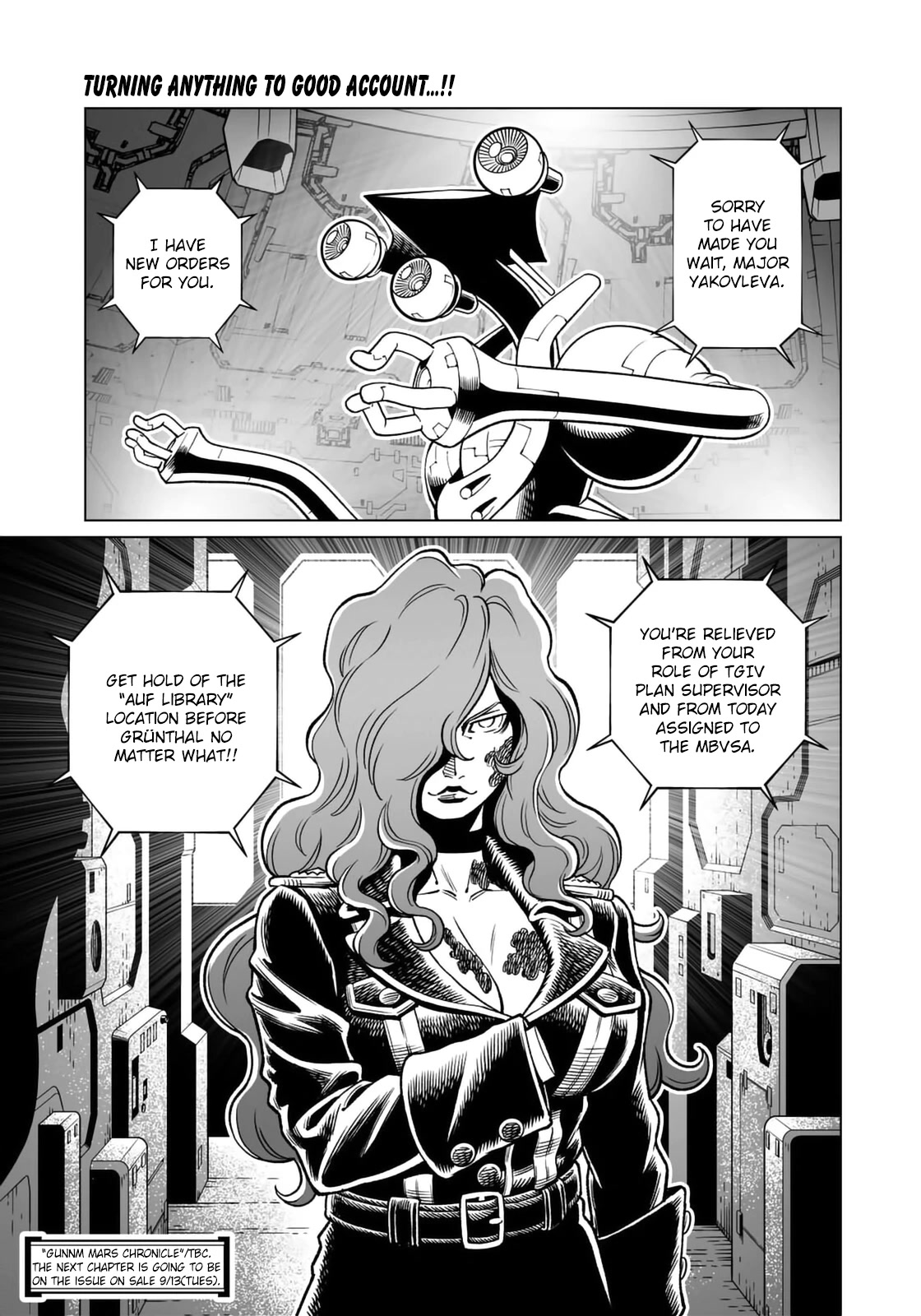 Gunnm Mars Chronicle Chapter 44.2 page 18 - Chapter 44.2: The Way (Second Part)
