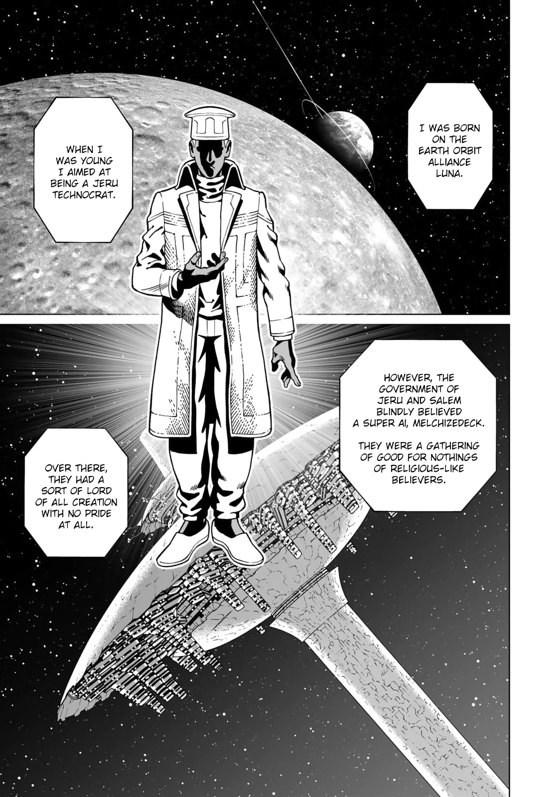 Gunnm Mars Chronicle Chapter 44.2 page 4 - Chapter 44.2: The Way (Second Part)