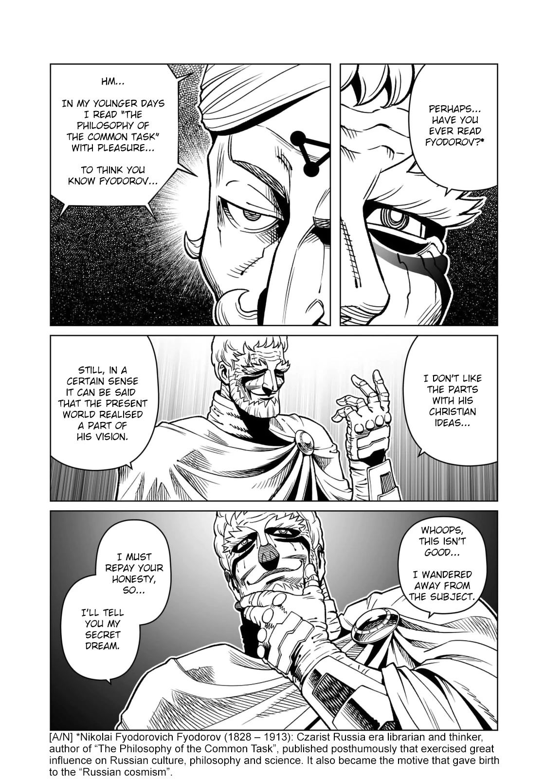 Gunnm Mars Chronicle Chapter 44.2 page 8 - Chapter 44.2: The Way (Second Part)