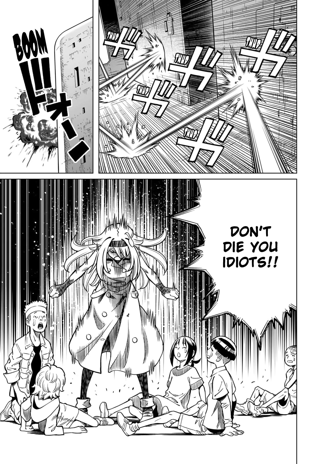 Gunnm Mars Chronicle Chapter 45.1 page 12 - Chapter 45.1: Anger (First Part)