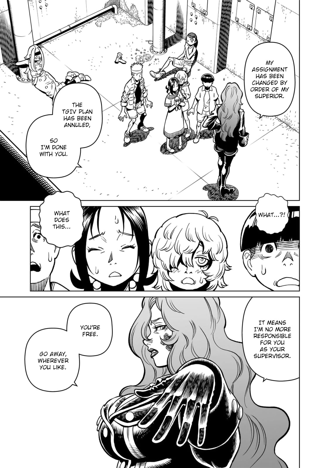 Gunnm Mars Chronicle Chapter 45.1 page 4 - Chapter 45.1: Anger (First Part)