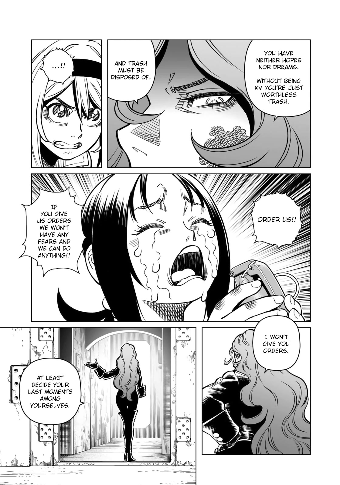 Gunnm Mars Chronicle Chapter 45.1 page 8 - Chapter 45.1: Anger (First Part)