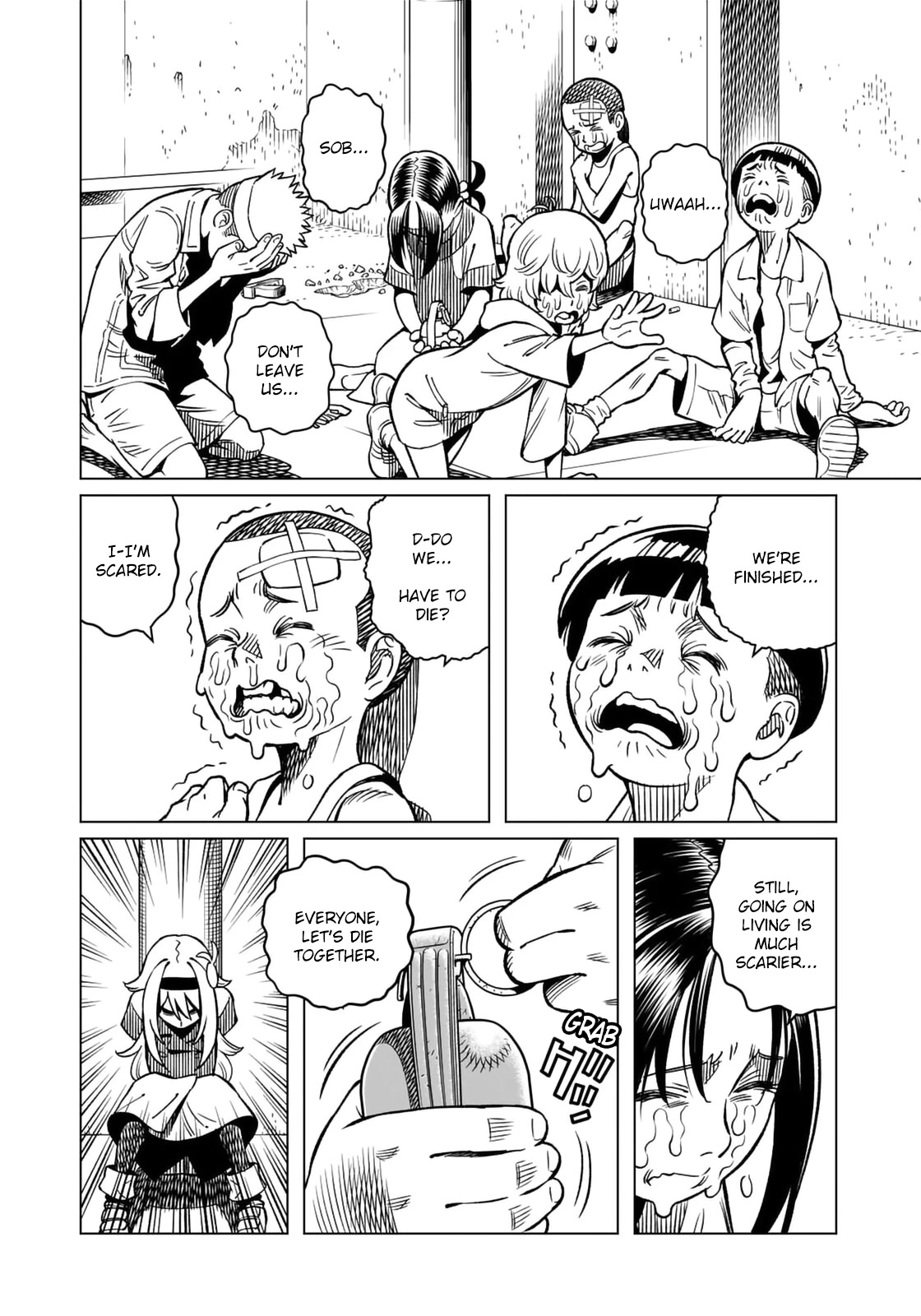 Gunnm Mars Chronicle Chapter 45.1 page 9 - Chapter 45.1: Anger (First Part)