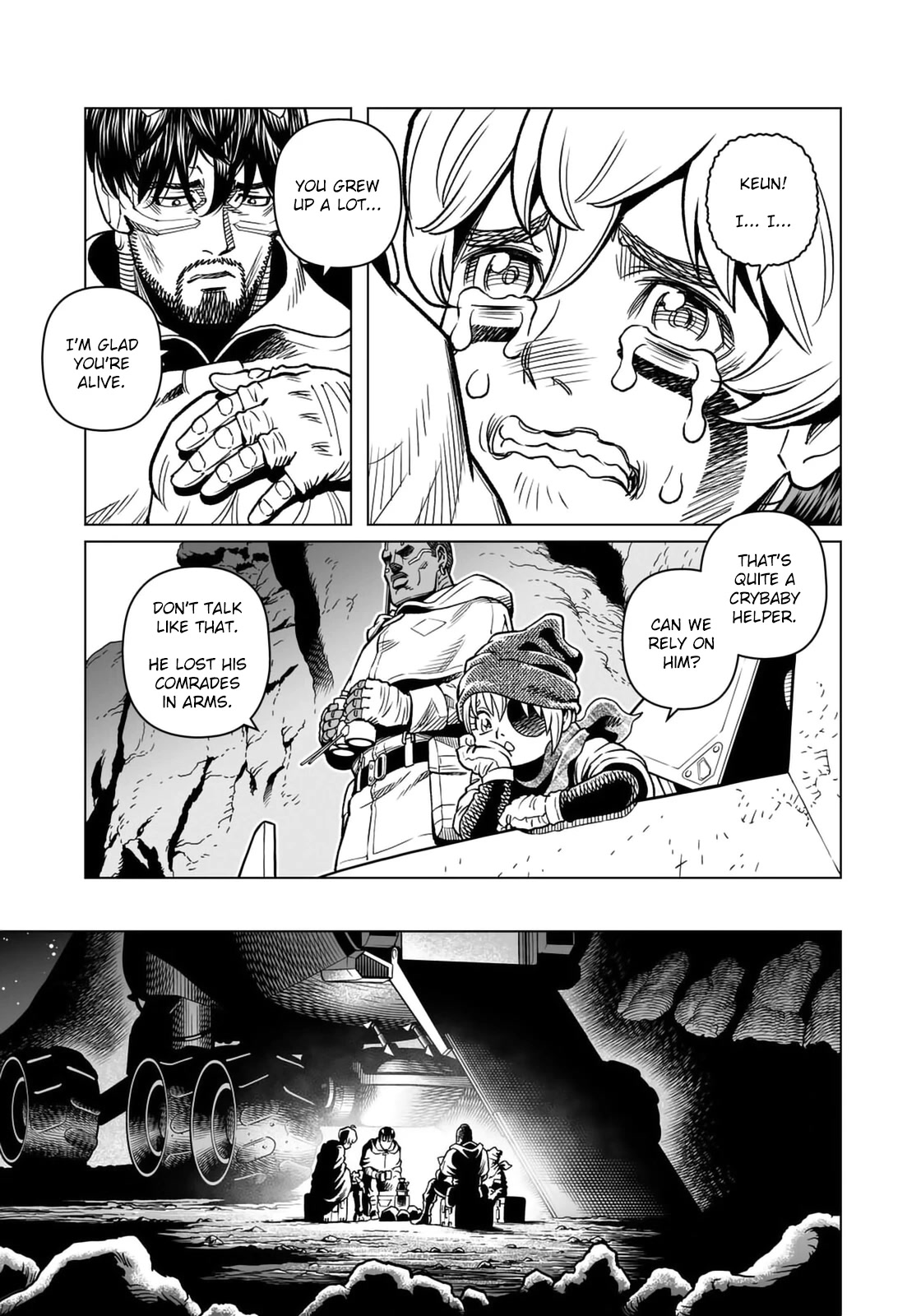 Gunnm Mars Chronicle Chapter 45.2 page 6 - Chapter 45.2: Anger (Second Part)