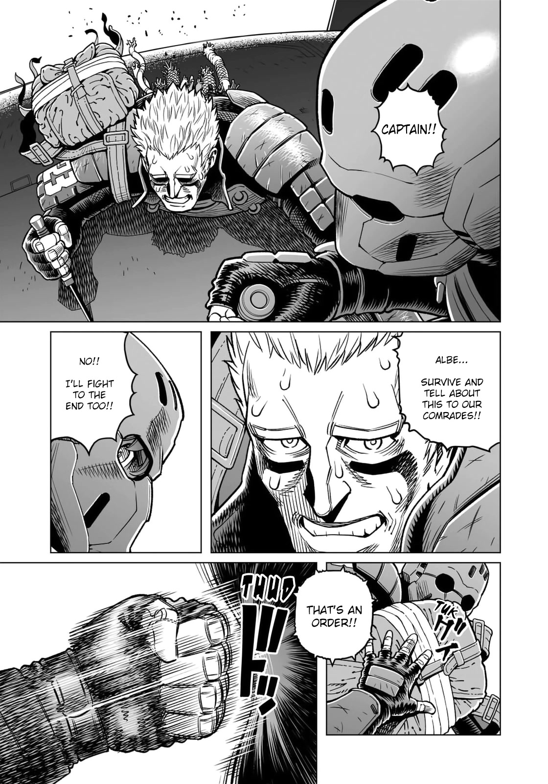 Gunnm Mars Chronicle Chapter 45.2 page 8 - Chapter 45.2: Anger (Second Part)