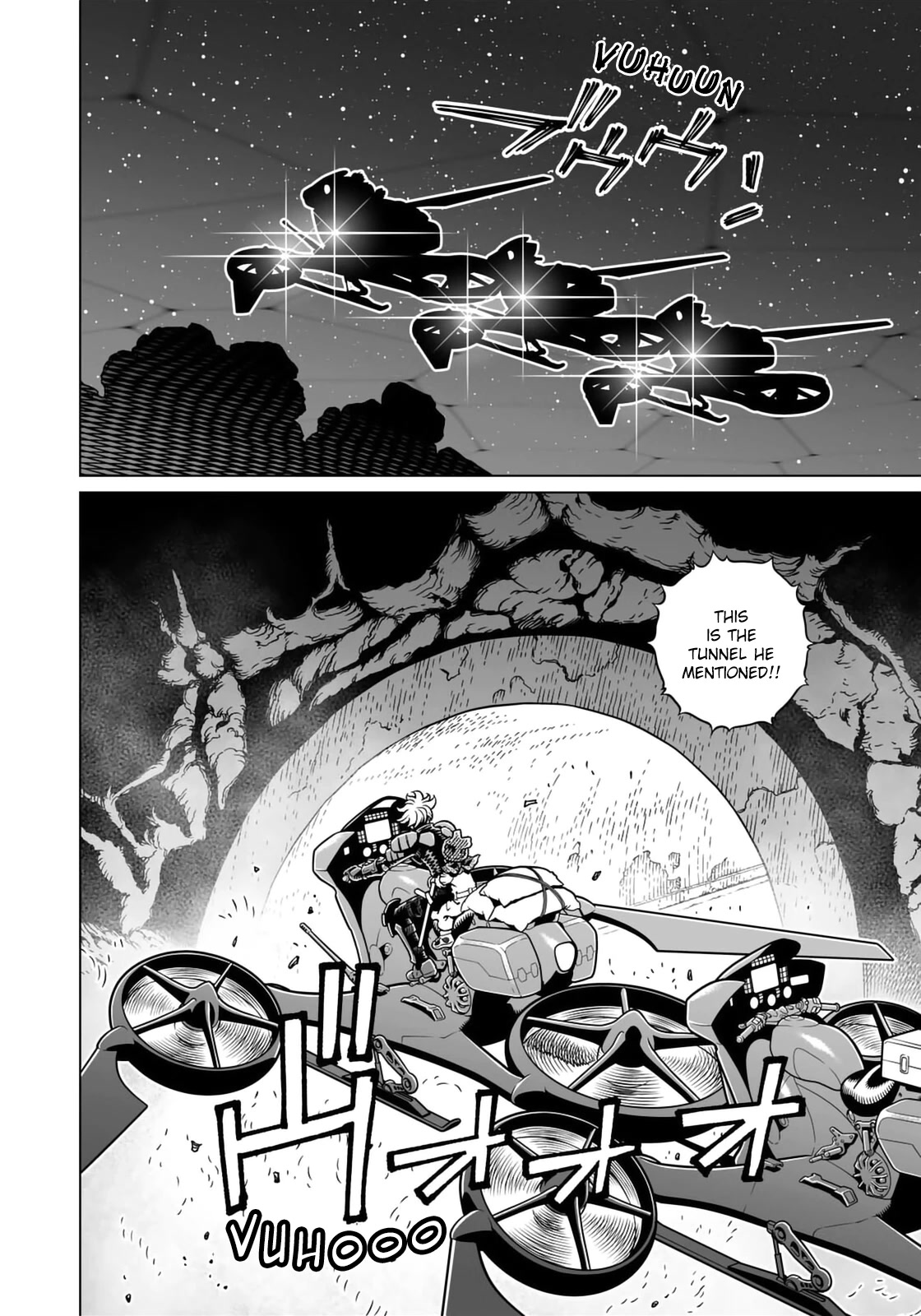 Gunnm Mars Chronicle Chapter 46.1 page 15 - Chapter 46.1: Explosion (Part 1)