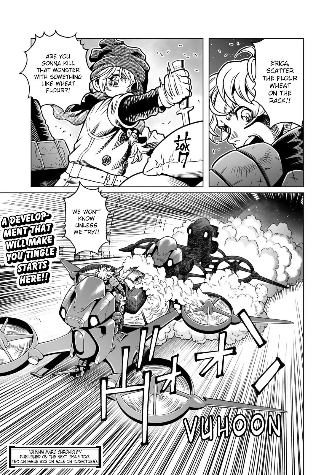 Gunnm Mars Chronicle Chapter 46.1 page 16 - Chapter 46.1: Explosion (Part 1)