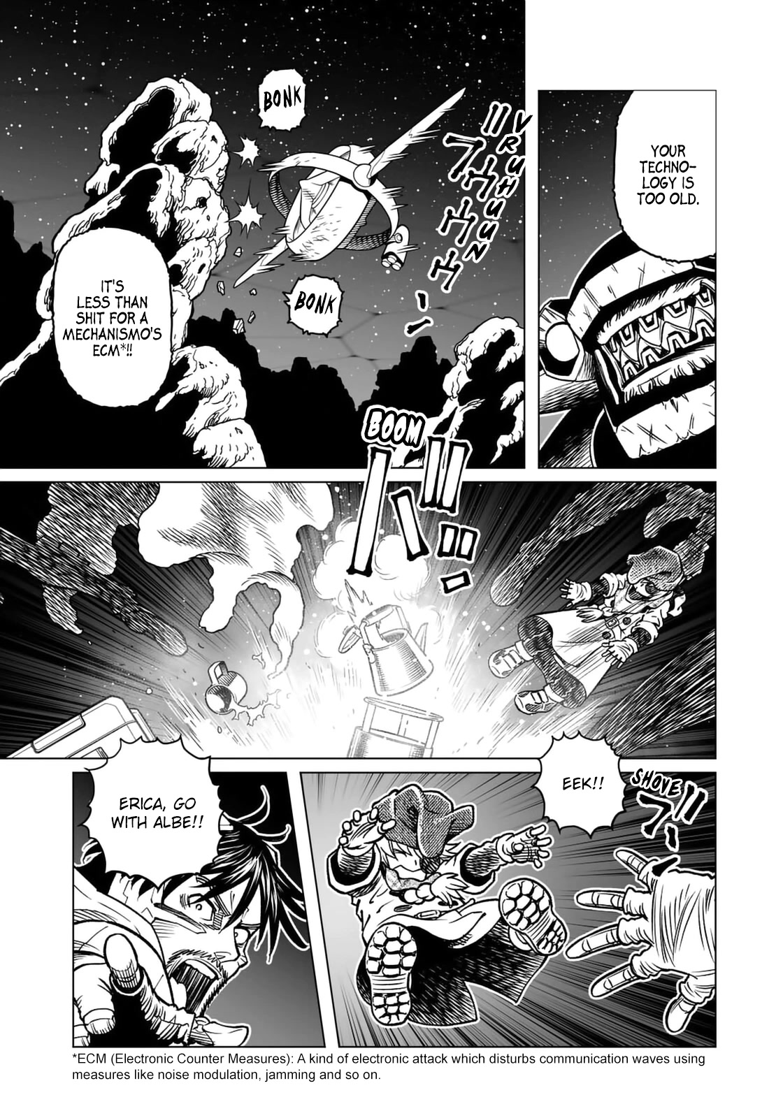 Gunnm Mars Chronicle Chapter 46.1 page 4 - Chapter 46.1: Explosion (Part 1)