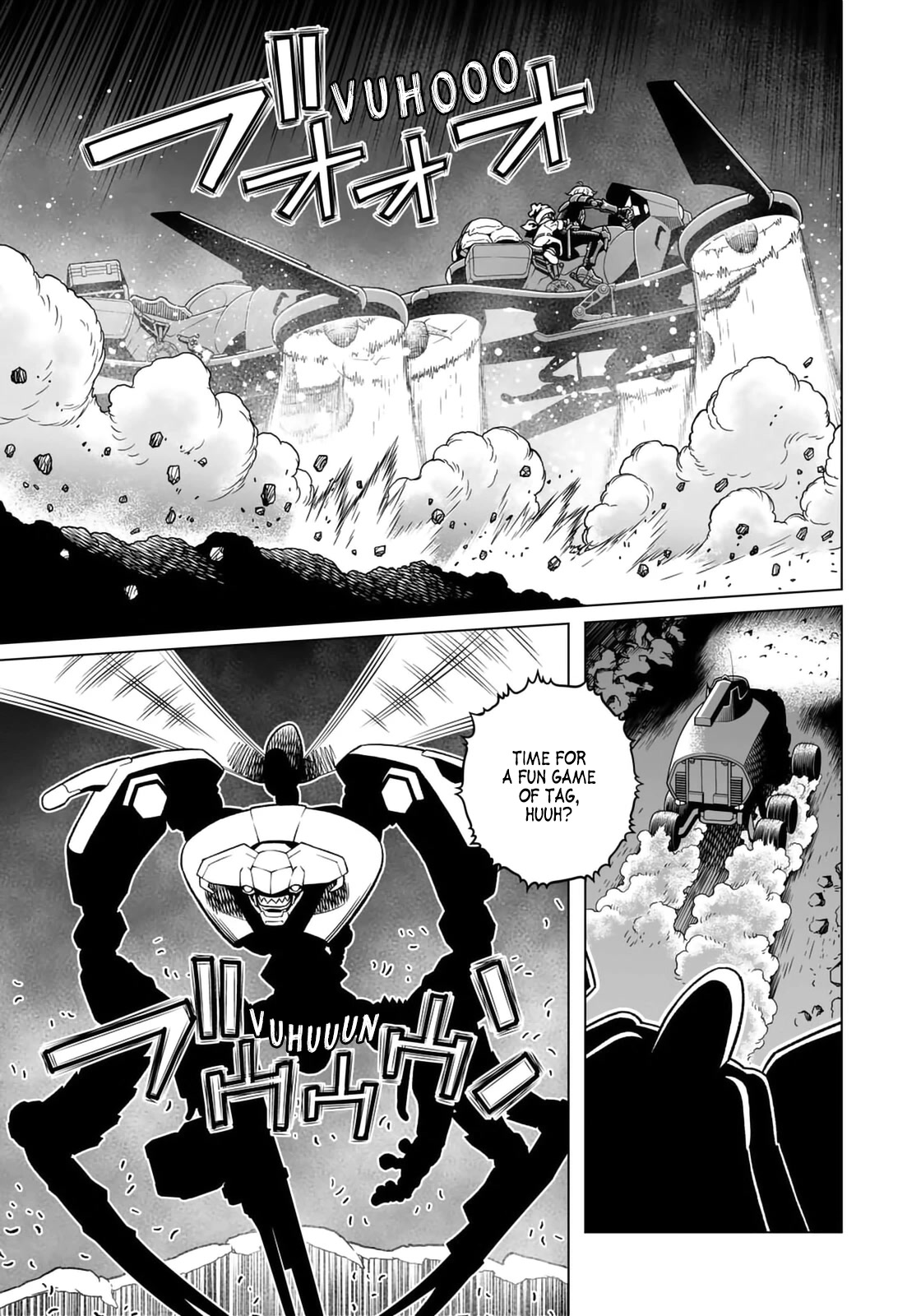 Gunnm Mars Chronicle Chapter 46.1 page 6 - Chapter 46.1: Explosion (Part 1)