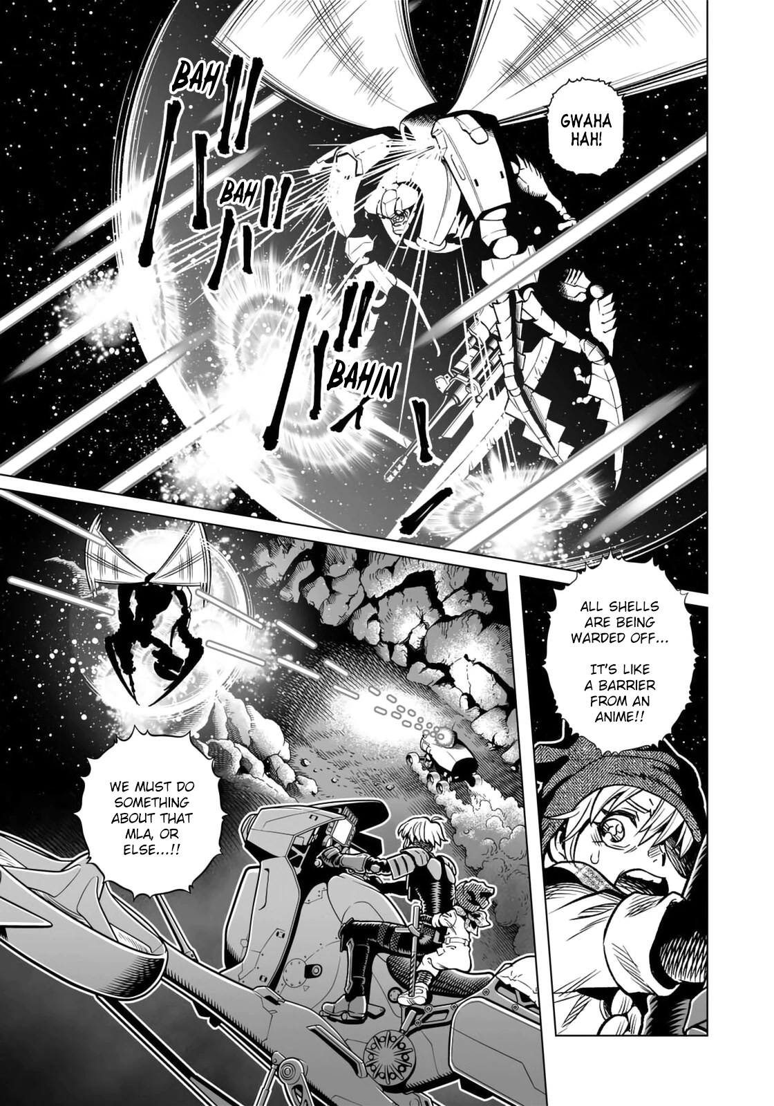 Gunnm Mars Chronicle Chapter 46.1 page 8 - Chapter 46.1: Explosion (Part 1)