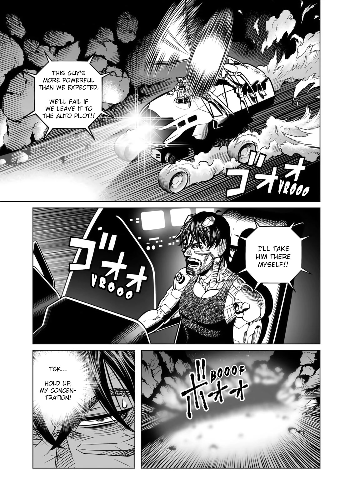 Gunnm Mars Chronicle Chapter 46.2 page 10 - Chapter 46.2: Explosion (Second Part)