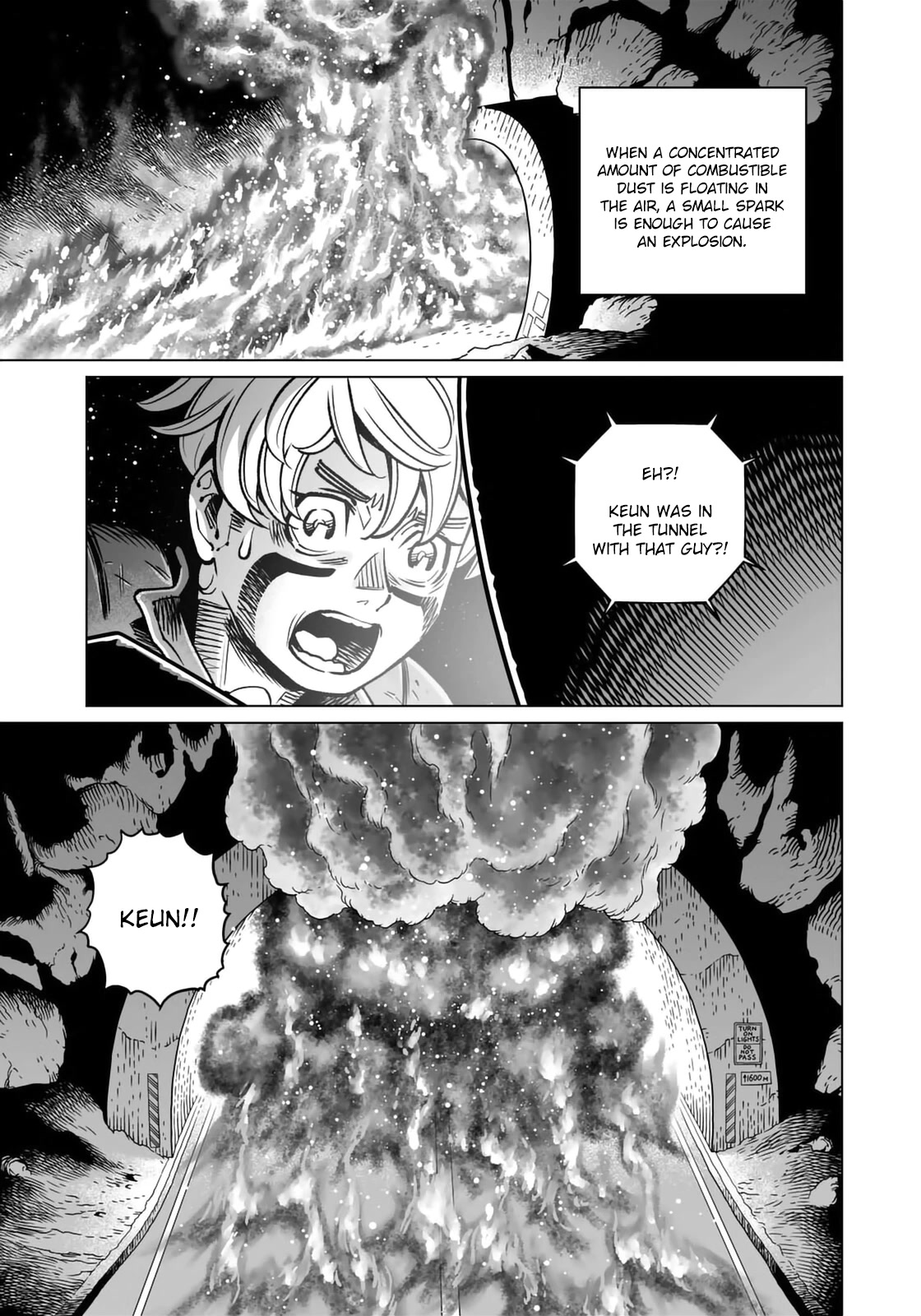 Gunnm Mars Chronicle Chapter 46.2 page 15 - Chapter 46.2: Explosion (Second Part)