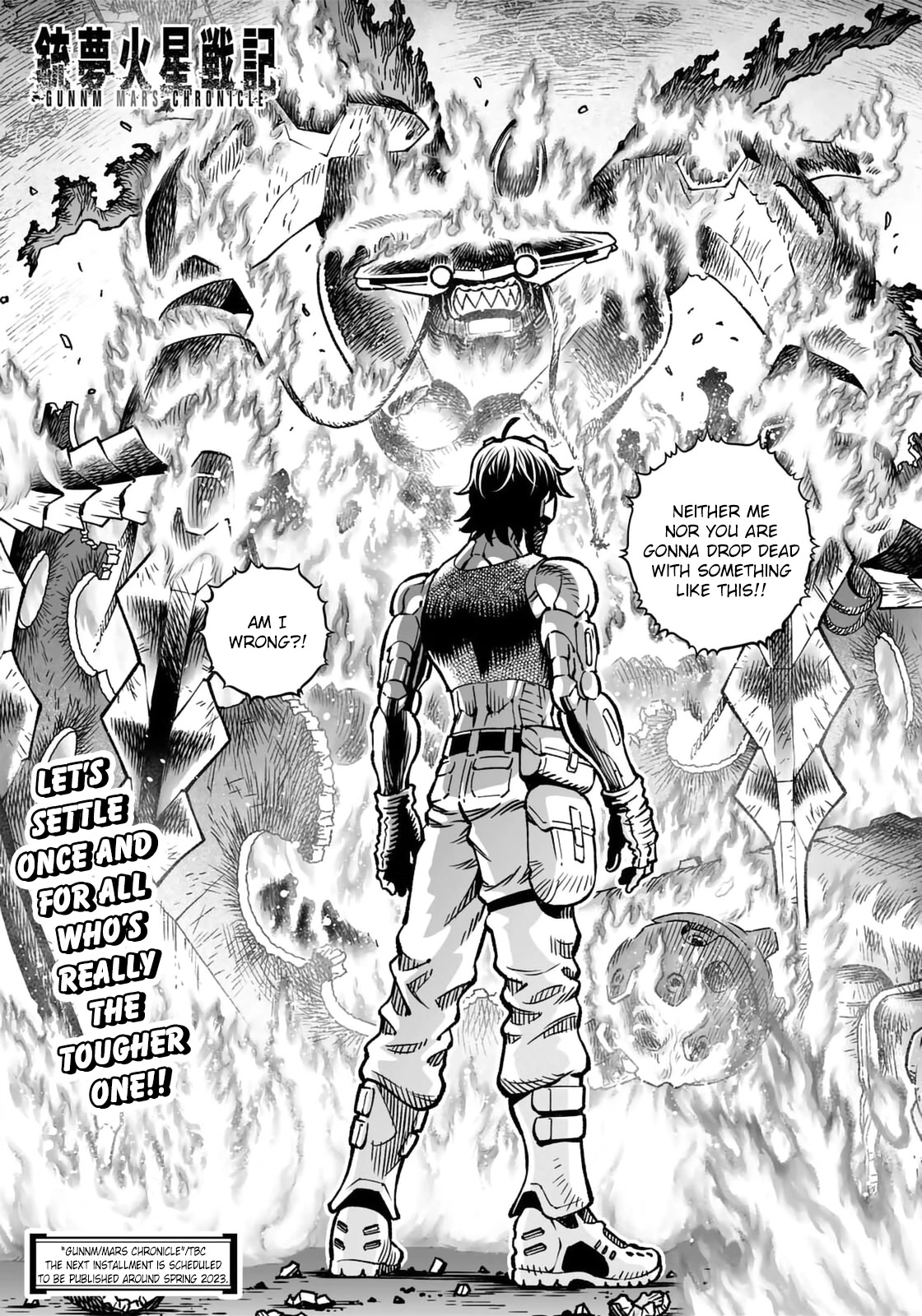Gunnm Mars Chronicle Chapter 46.2 page 17 - Chapter 46.2: Explosion (Second Part)