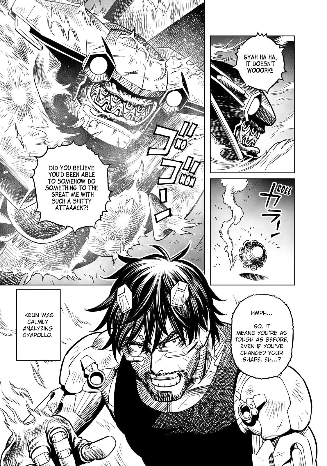 Gunnm Mars Chronicle Chapter 47.1 page 11 - Chapter 47.1: Geheimnis/Secret Technique (First Part)