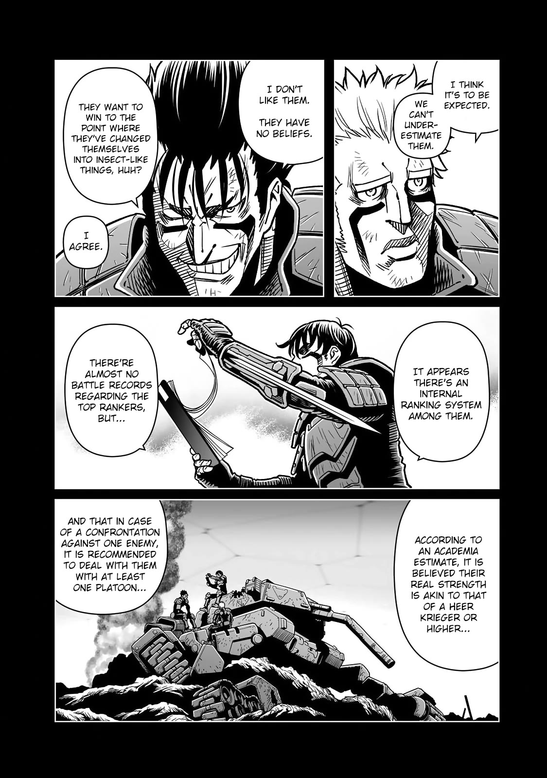 Gunnm Mars Chronicle Chapter 47.1 page 3 - Chapter 47.1: Geheimnis/Secret Technique (First Part)