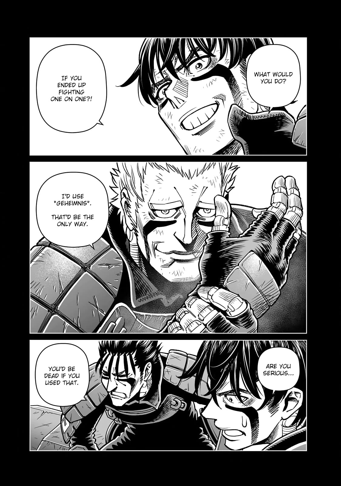 Gunnm Mars Chronicle Chapter 47.1 page 4 - Chapter 47.1: Geheimnis/Secret Technique (First Part)