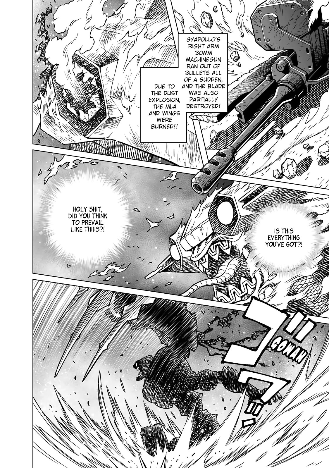 Gunnm Mars Chronicle Chapter 47.1 page 6 - Chapter 47.1: Geheimnis/Secret Technique (First Part)