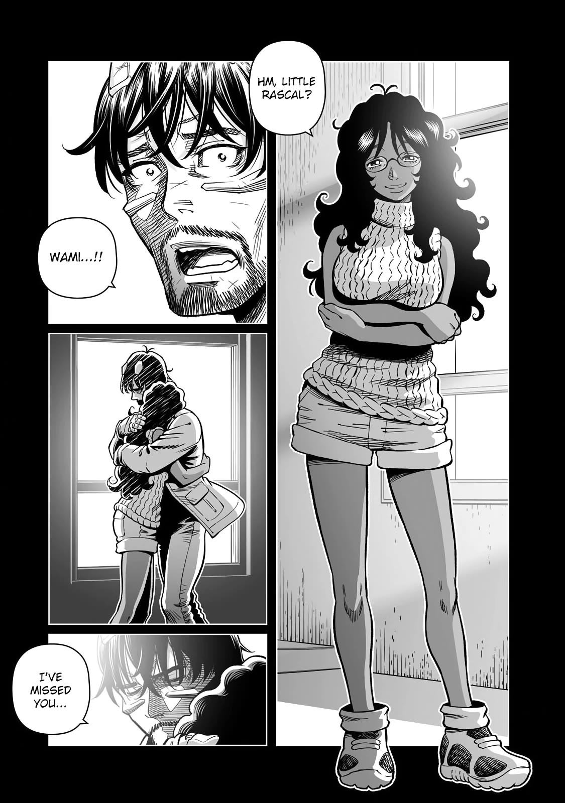 Gunnm Mars Chronicle Chapter 47.2 page 10 - Chapter 47.2: Geheimnis/Secret Technique (Second Part)
