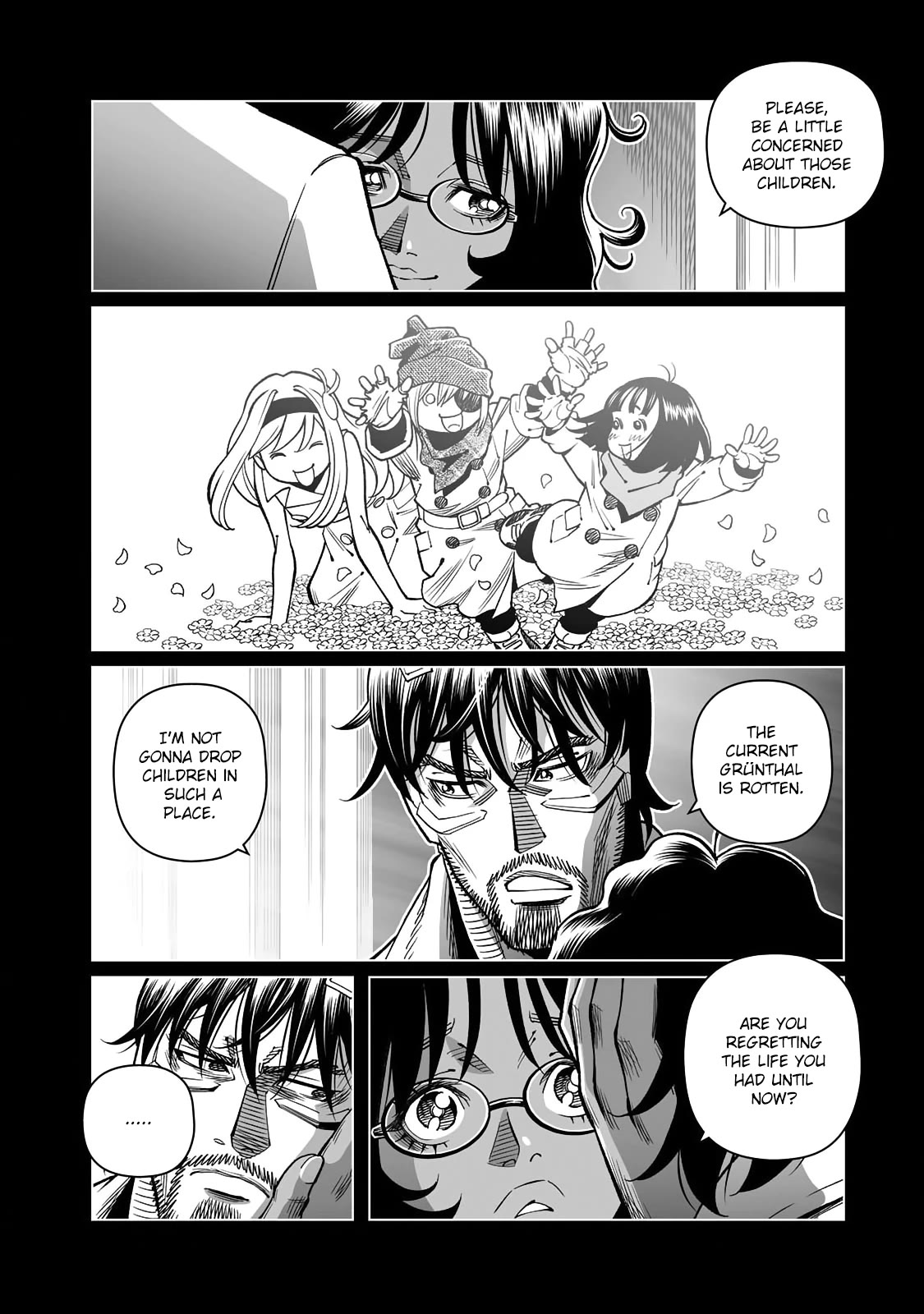 Gunnm Mars Chronicle Chapter 47.2 page 11 - Chapter 47.2: Geheimnis/Secret Technique (Second Part)