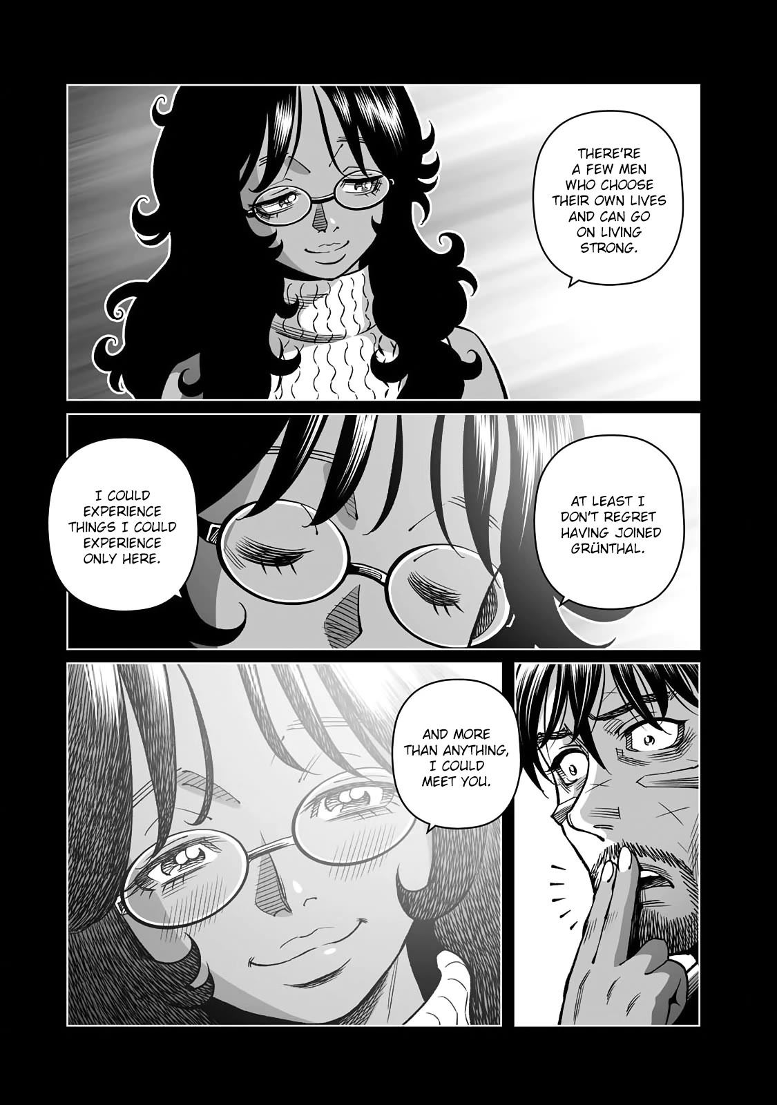 Gunnm Mars Chronicle Chapter 47.2 page 12 - Chapter 47.2: Geheimnis/Secret Technique (Second Part)