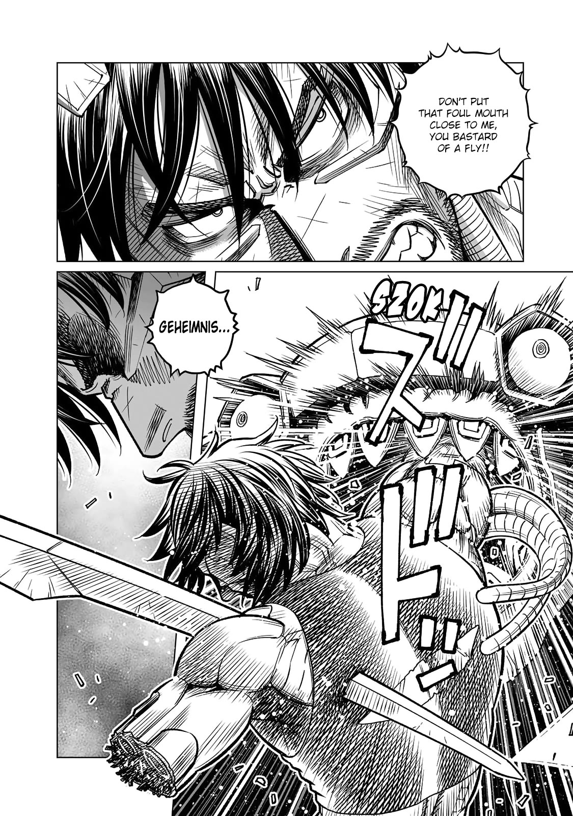 Gunnm Mars Chronicle Chapter 47.2 page 15 - Chapter 47.2: Geheimnis/Secret Technique (Second Part)