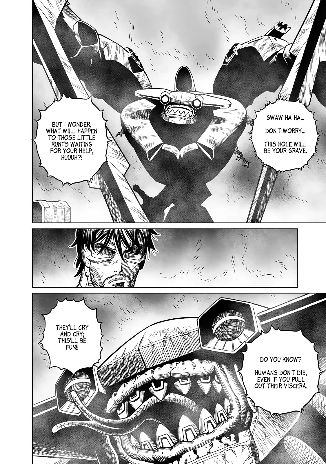 Gunnm Mars Chronicle Chapter 47.2 page 3 - Chapter 47.2: Geheimnis/Secret Technique (Second Part)