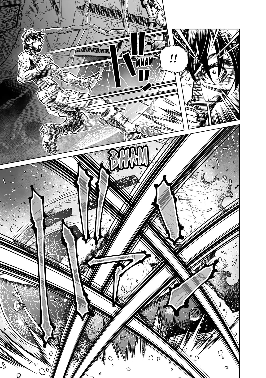 Gunnm Mars Chronicle Chapter 47.2 page 6 - Chapter 47.2: Geheimnis/Secret Technique (Second Part)