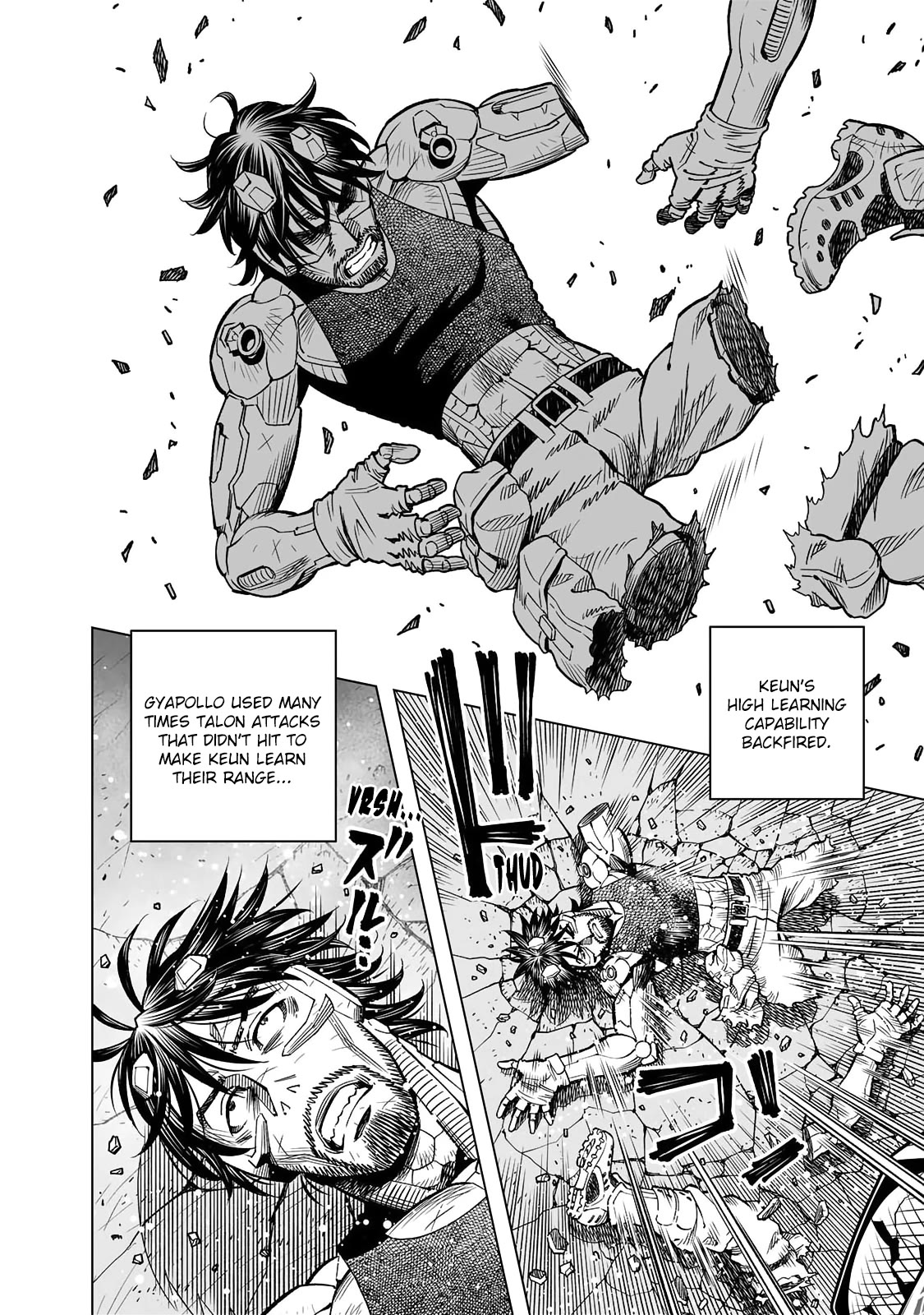 Gunnm Mars Chronicle Chapter 47.2 page 7 - Chapter 47.2: Geheimnis/Secret Technique (Second Part)