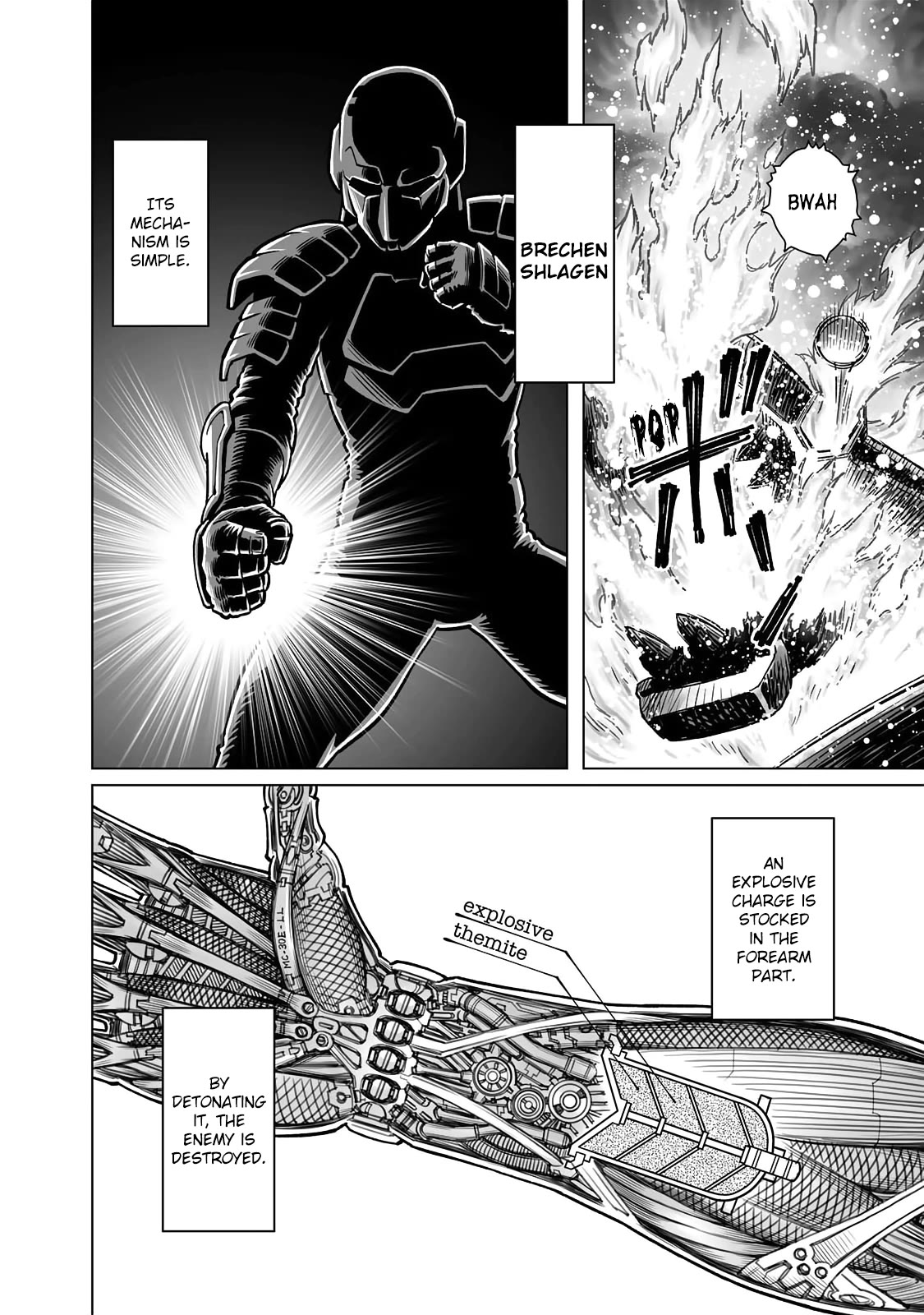 Gunnm Mars Chronicle Chapter 48.1 page 5 - Chapter 48.1: Brechen Schlagen! (First Part)