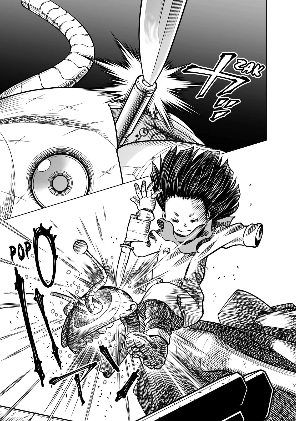 Gunnm Mars Chronicle Chapter 49.1 page 10 - Chapter 49.1: A Praying Mantis Mindset (First Part)