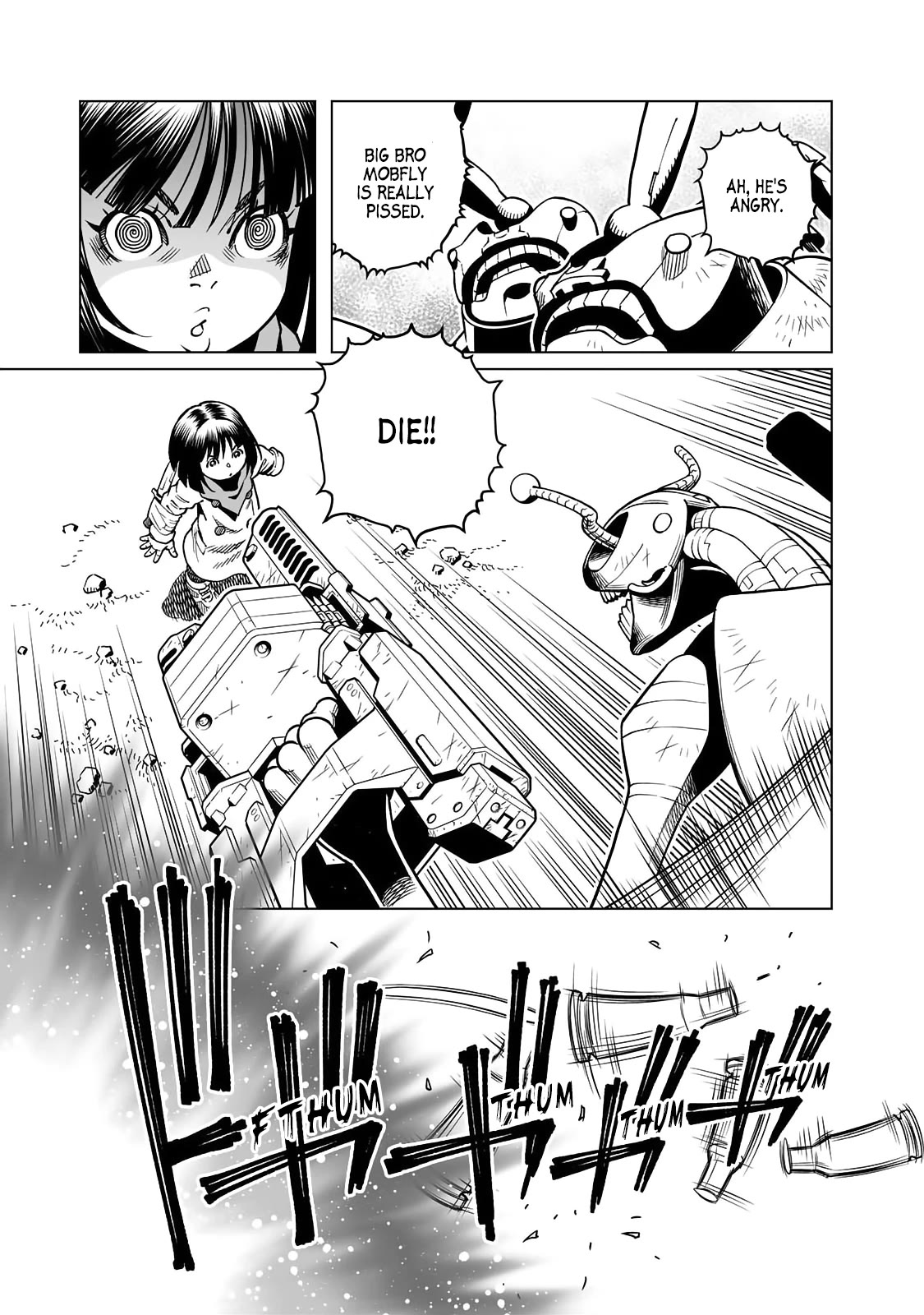 Gunnm Mars Chronicle Chapter 49.1 page 6 - Chapter 49.1: A Praying Mantis Mindset (First Part)