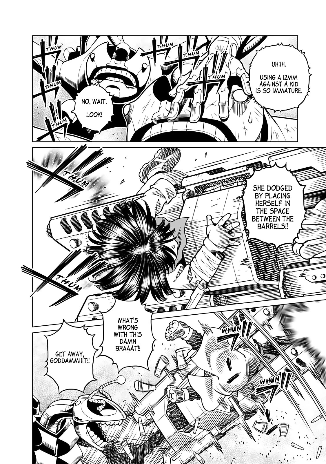 Gunnm Mars Chronicle Chapter 49.1 page 7 - Chapter 49.1: A Praying Mantis Mindset (First Part)