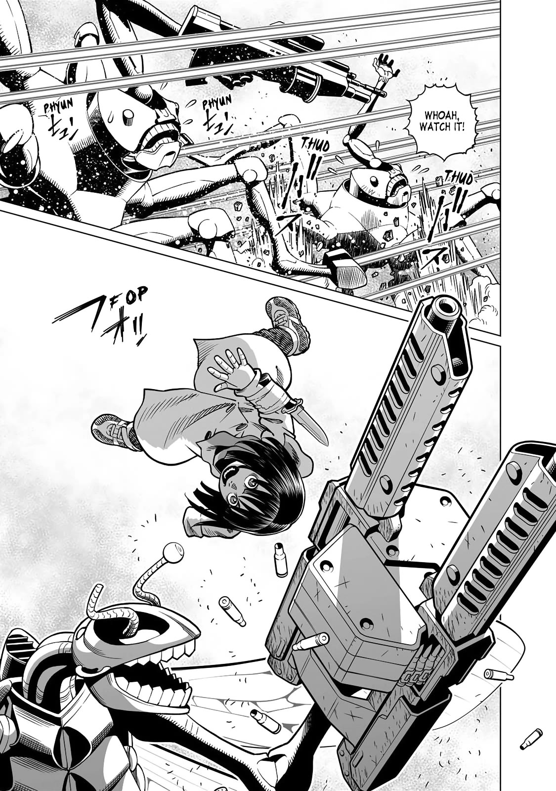 Gunnm Mars Chronicle Chapter 49.1 page 8 - Chapter 49.1: A Praying Mantis Mindset (First Part)