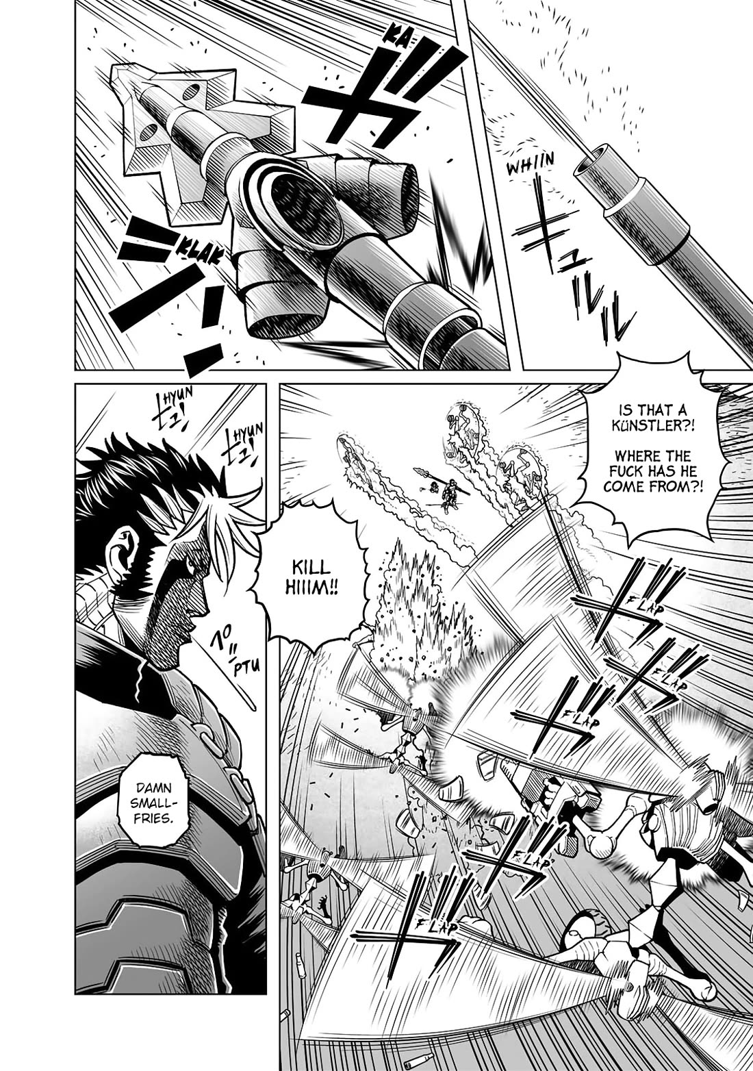 Gunnm Mars Chronicle Chapter 49.2 page 14 - Chapter 49.2: A Praying Mantis Mindset (Second Part)