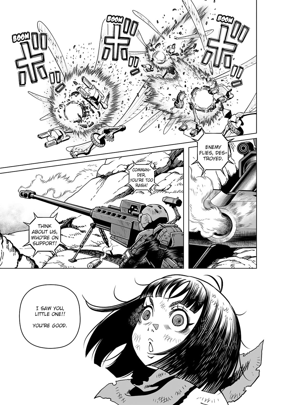 Gunnm Mars Chronicle Chapter 49.2 page 15 - Chapter 49.2: A Praying Mantis Mindset (Second Part)