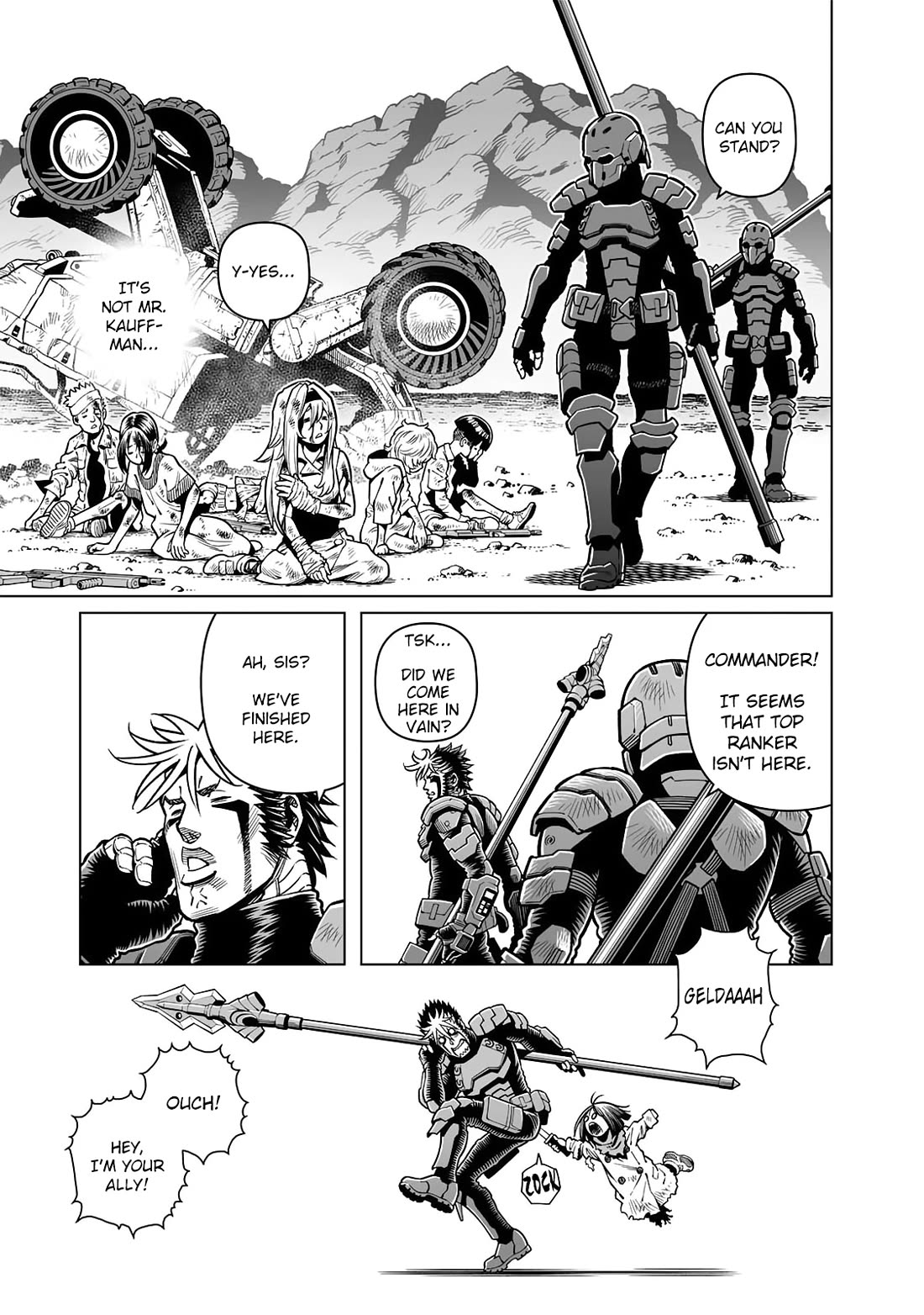 Gunnm Mars Chronicle Chapter 49.2 page 17 - Chapter 49.2: A Praying Mantis Mindset (Second Part)