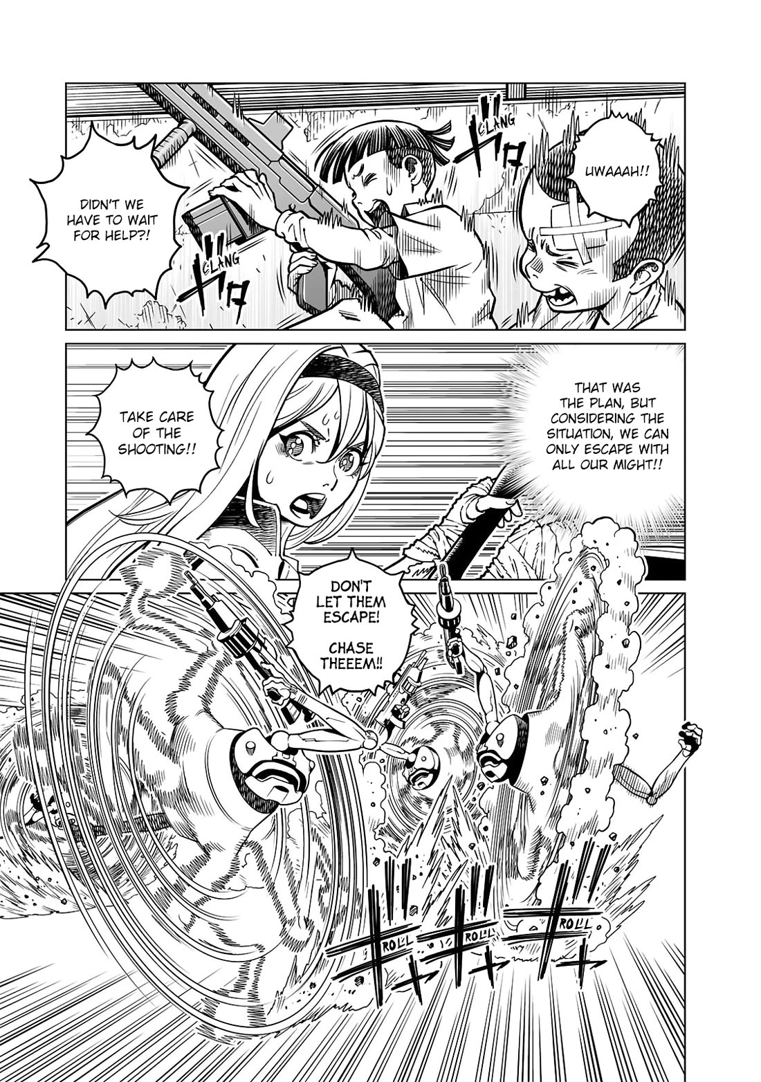 Gunnm Mars Chronicle Chapter 49.2 page 3 - Chapter 49.2: A Praying Mantis Mindset (Second Part)