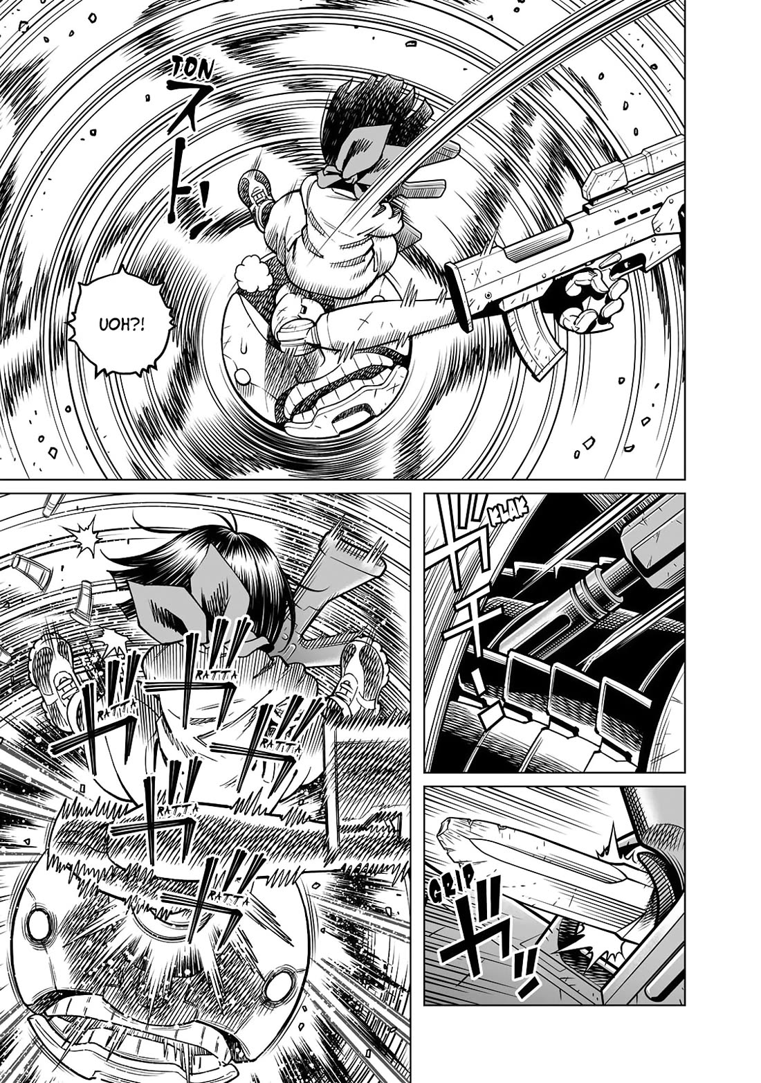 Gunnm Mars Chronicle Chapter 49.2 page 5 - Chapter 49.2: A Praying Mantis Mindset (Second Part)