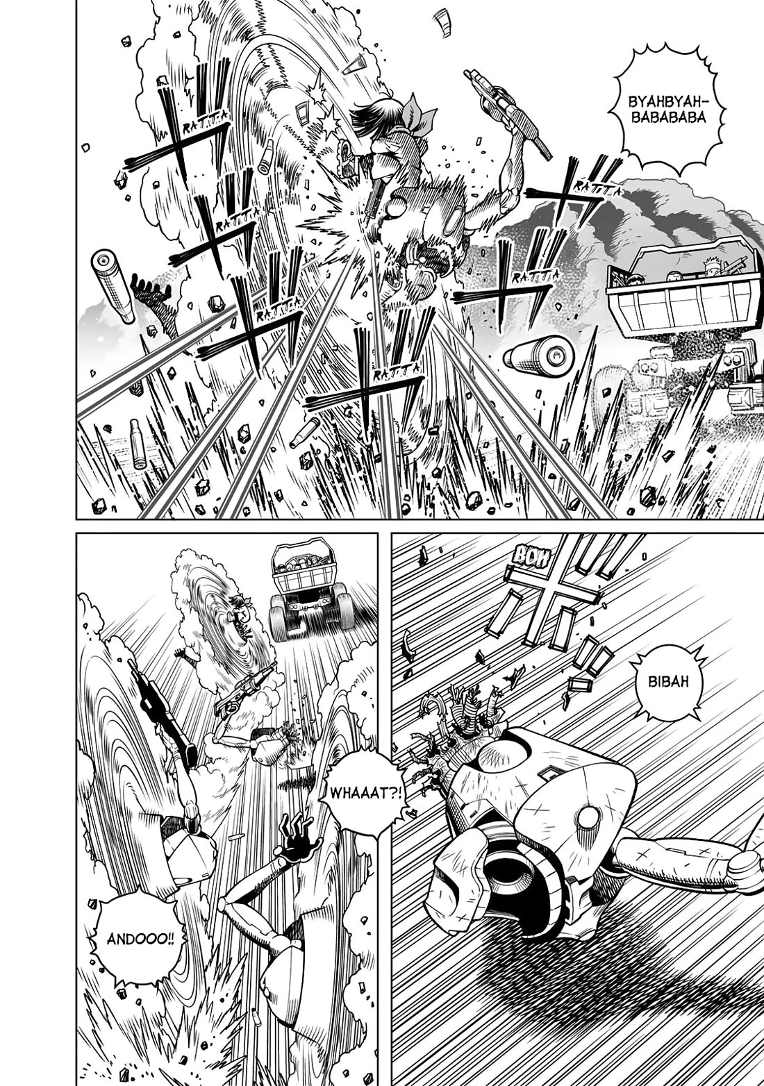 Gunnm Mars Chronicle Chapter 49.2 page 6 - Chapter 49.2: A Praying Mantis Mindset (Second Part)