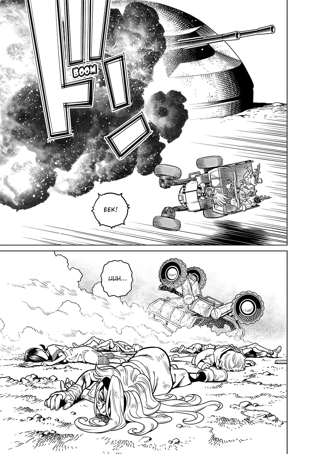 Gunnm Mars Chronicle Chapter 49.2 page 9 - Chapter 49.2: A Praying Mantis Mindset (Second Part)