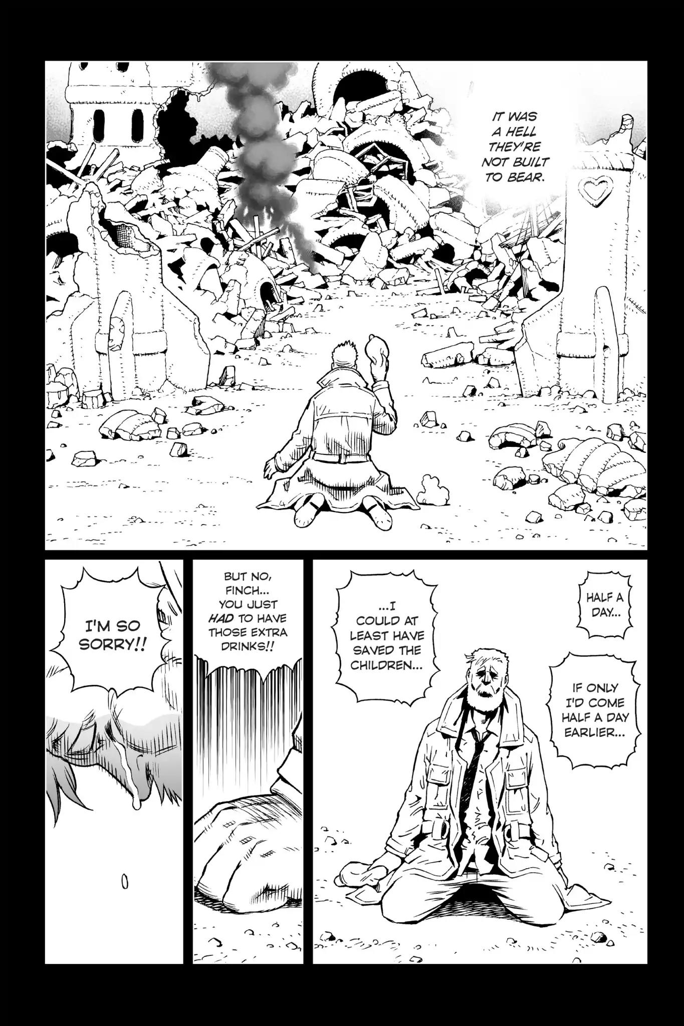 Gunnm Mars Chronicle Chapter 5 page 18 - Chapter 5: The Trail Of Refugees