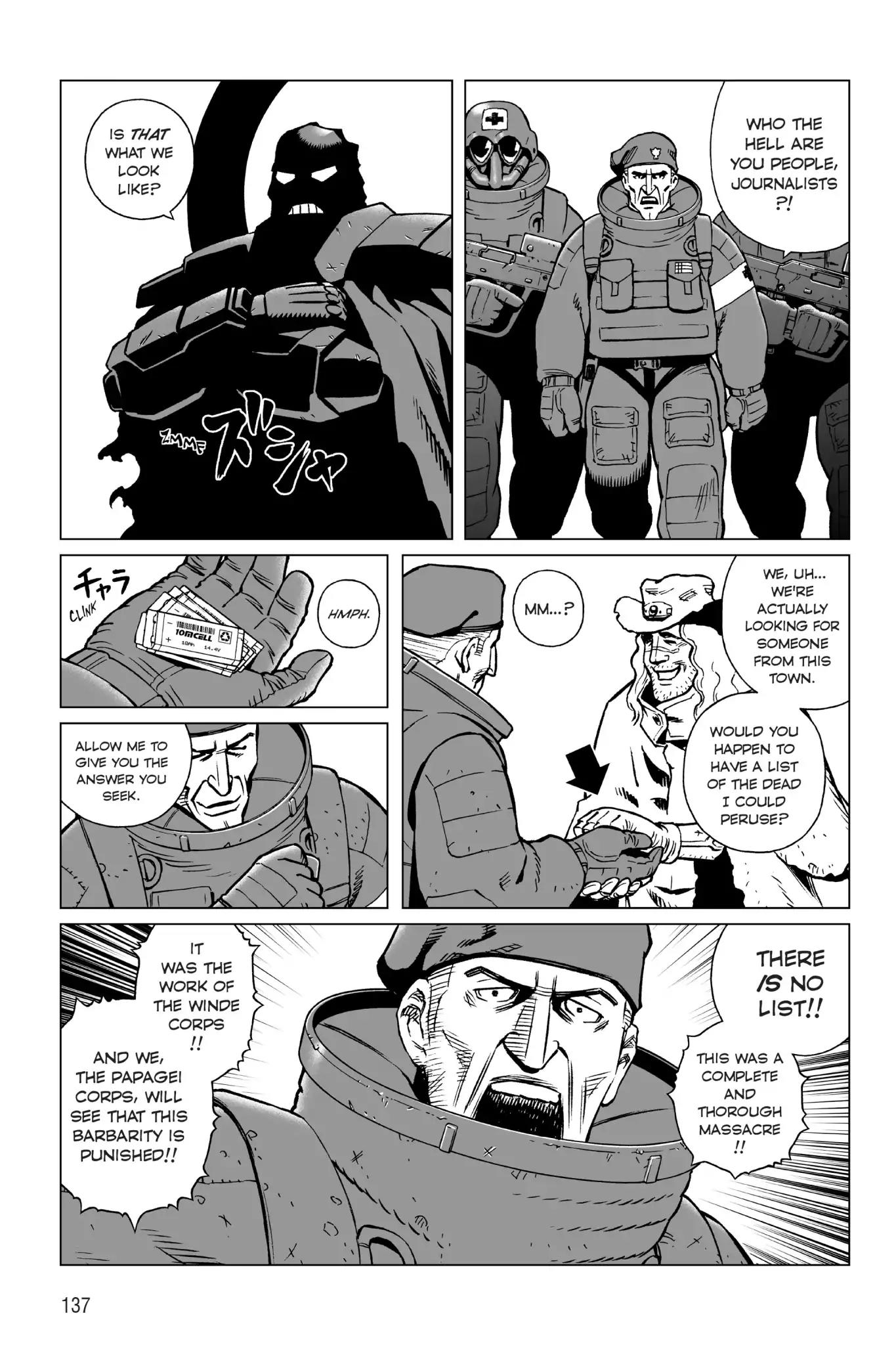 Gunnm Mars Chronicle Chapter 5 page 7 - Chapter 5: The Trail Of Refugees