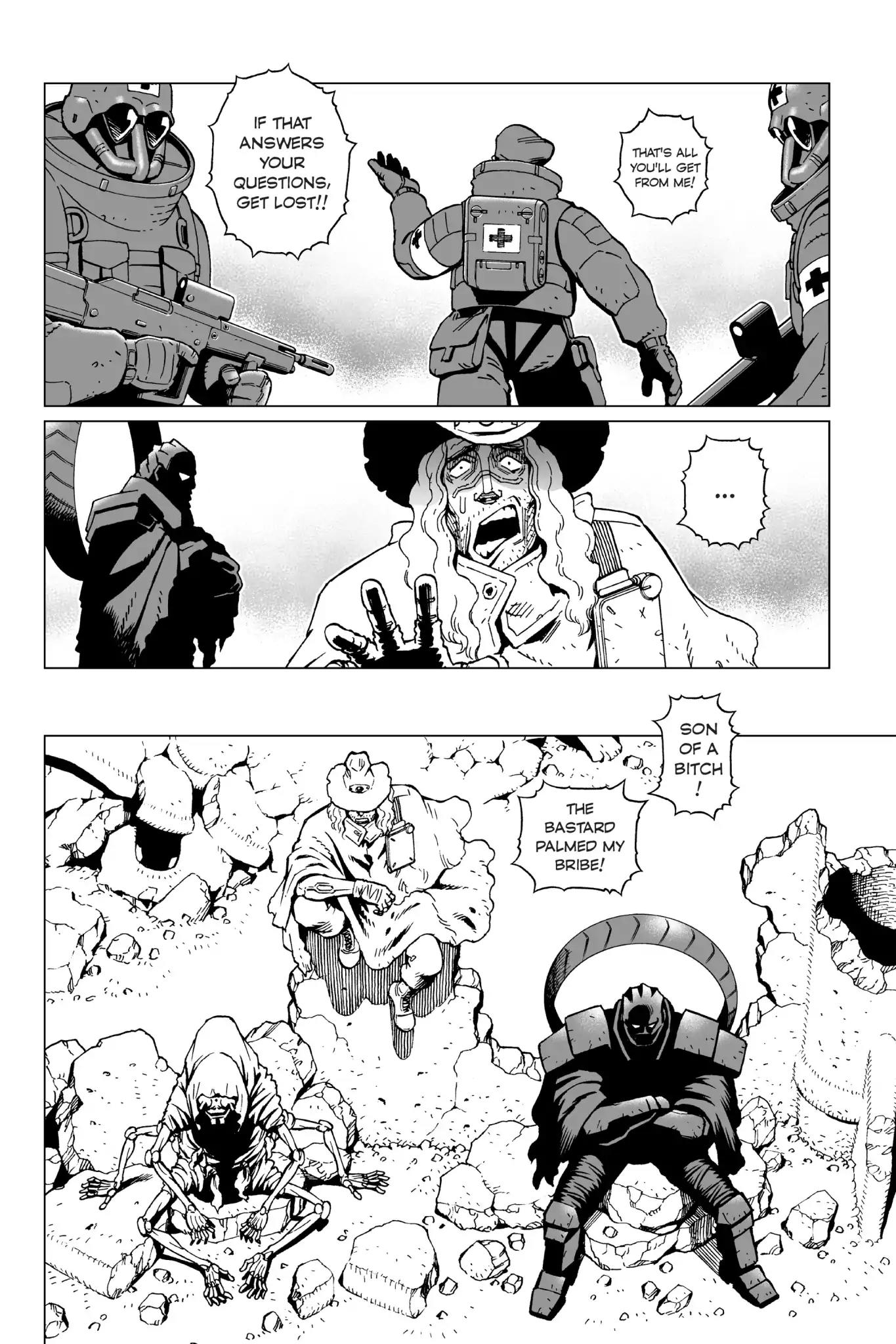 Gunnm Mars Chronicle Chapter 5 page 8 - Chapter 5: The Trail Of Refugees