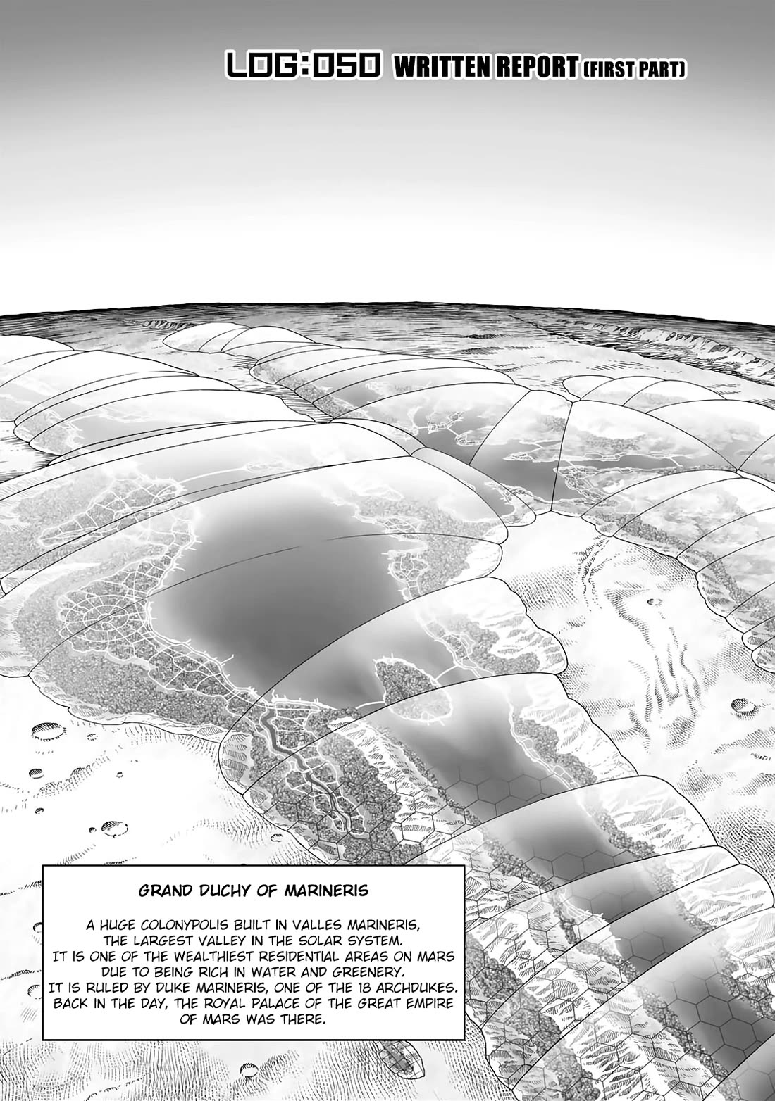 Gunnm Mars Chronicle Chapter 50.1 page 2 - Chapter 50.1: Written Report (First Part)