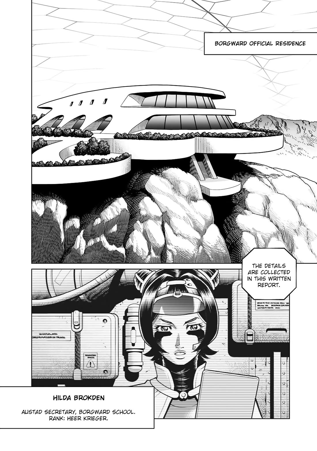 Gunnm Mars Chronicle Chapter 50.1 page 4 - Chapter 50.1: Written Report (First Part)