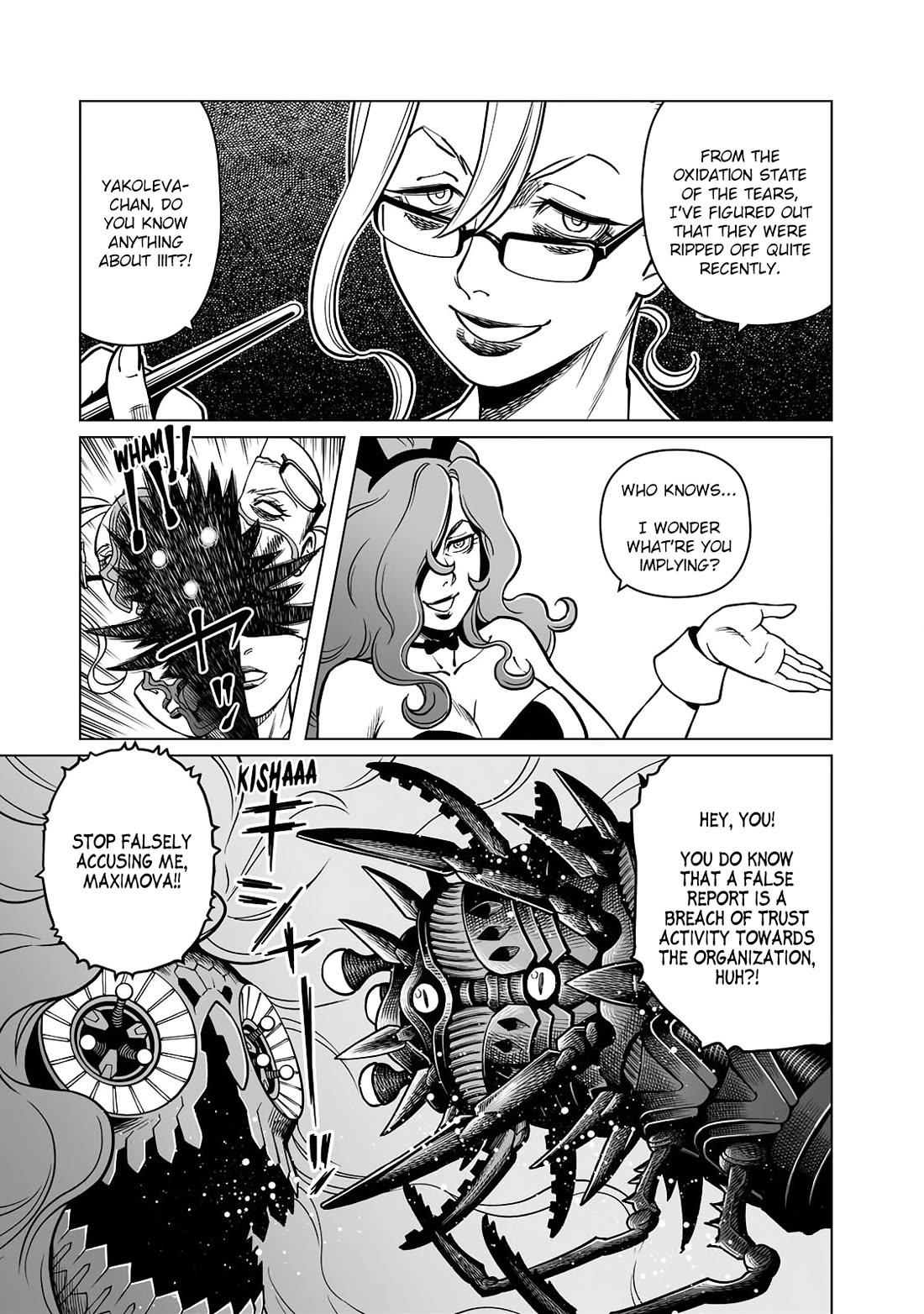 Gunnm Mars Chronicle Chapter 50.2 page 10 - Chapter 50.2: Written Report (Second Part)